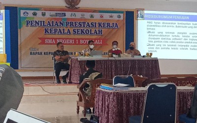 Penilaian Prestasi Kinerja Kepala Sekolah SMAN 1 Boyolali Tahun Pelajaran 2022/2023